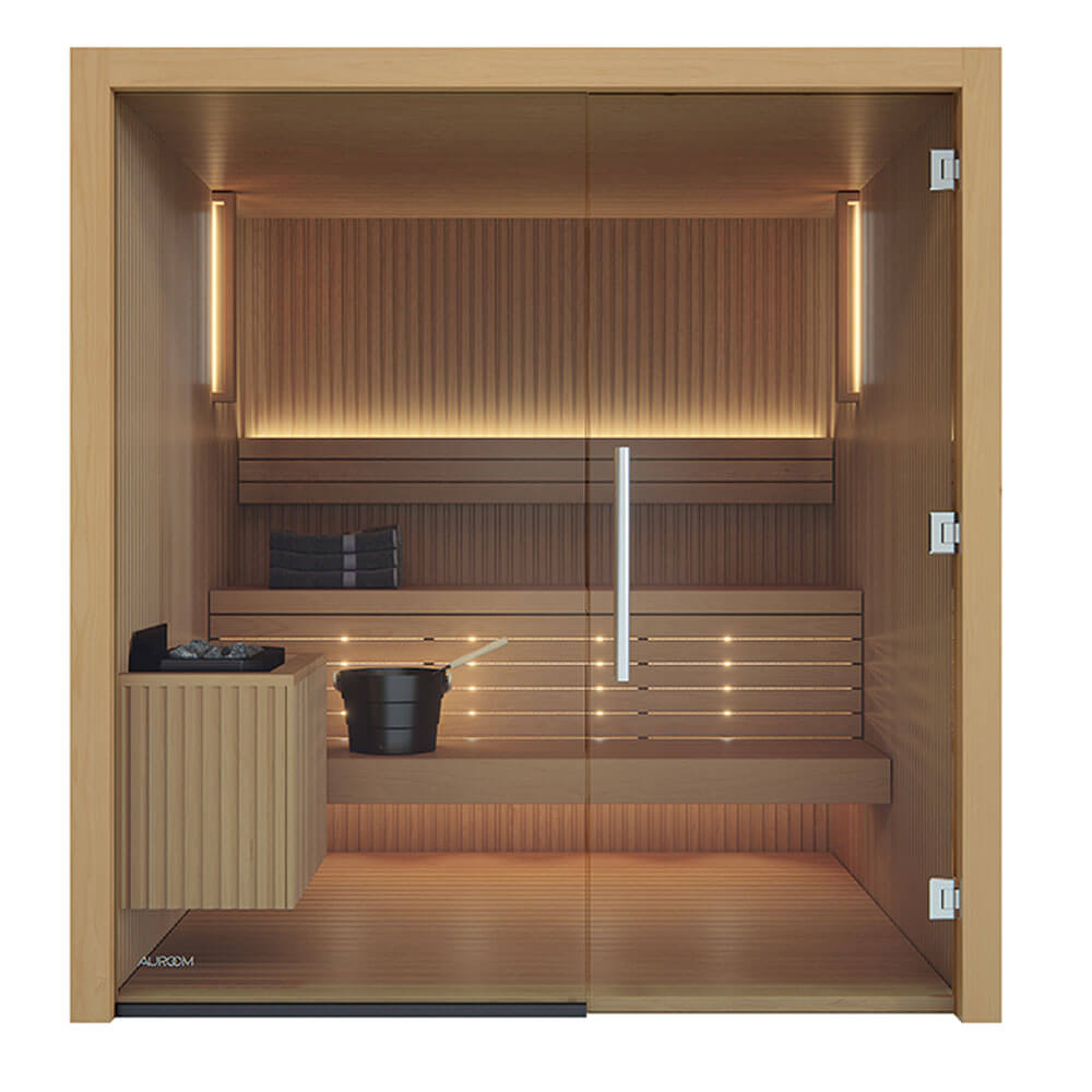 Auroom Libera Glass Indoor Sauna