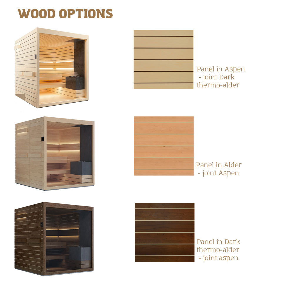 Auroom Lumina Cabin Sauna Kit imported to US
