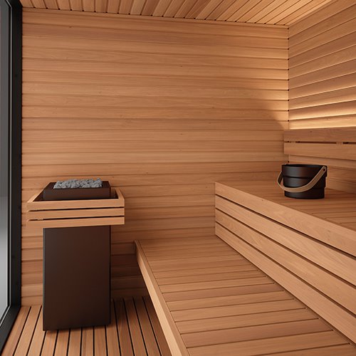 Auroom Mira L Cabin Sauna Kit imported to US