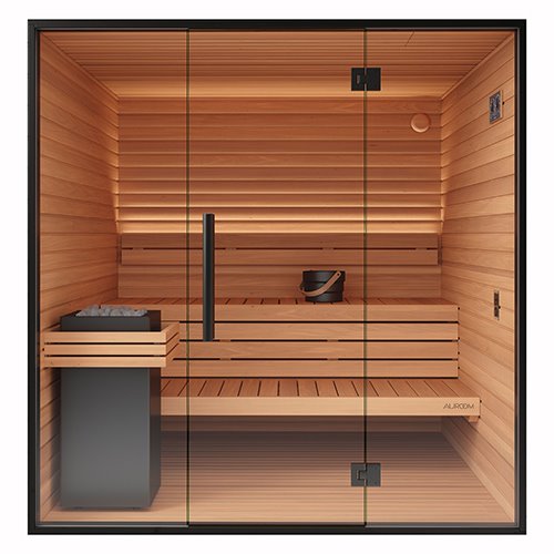 Auroom Mira L Cabin Sauna Kit imported to US