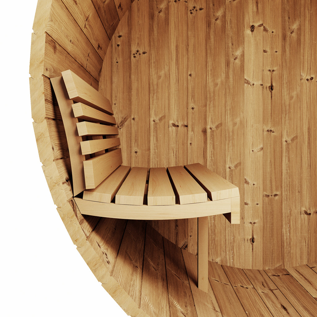 SaunaLife Model E6 Sauna Barrel imported to US