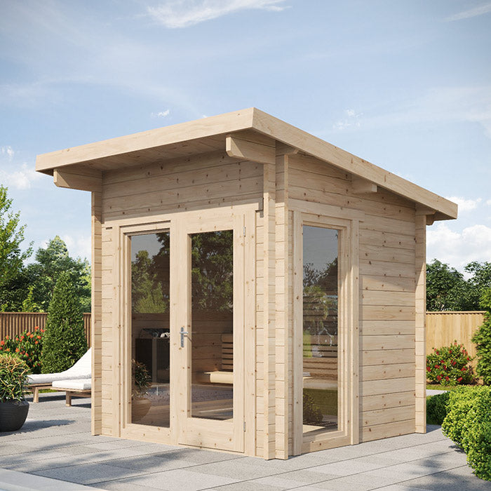 SaunaLife Model G4 Outdoor Home Sauna Kit imported to US