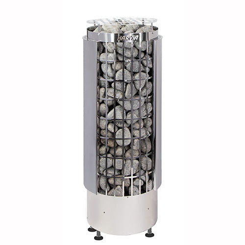 Harvia Cilindro PC80E + WiFi and Rocks