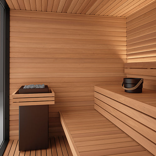 Auroom Mira L Cabin Sauna Kit imported to US