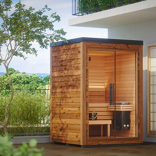 Auroom Mira S Cabin Sauna Kit imported to US