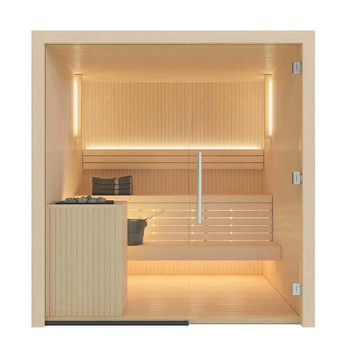 Auroom Libera Glass Indoor Sauna
