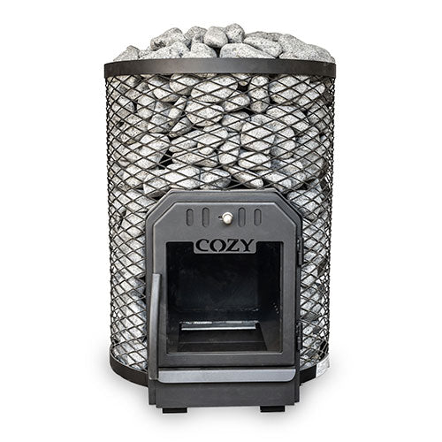 Cozy Heat O Sauna Stove with Rocks imported to US