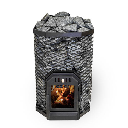 Cozy Heat Sauna Stove with Rocks imported to US