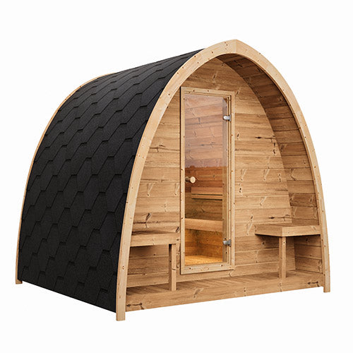 SaunaLife Model G3 Outdoor Home Sauna Kit imported to US